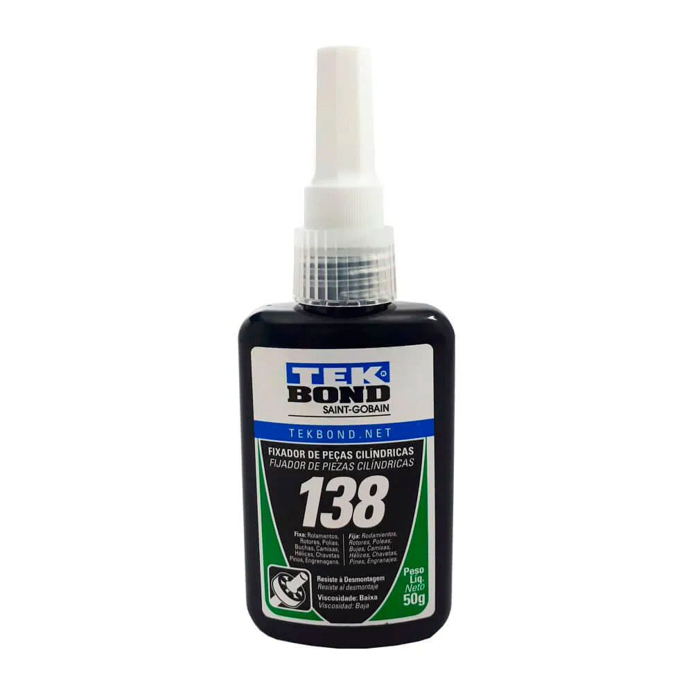 Cola Trava Fixa Rolamento 50 g 138 Verde - TEK BOND