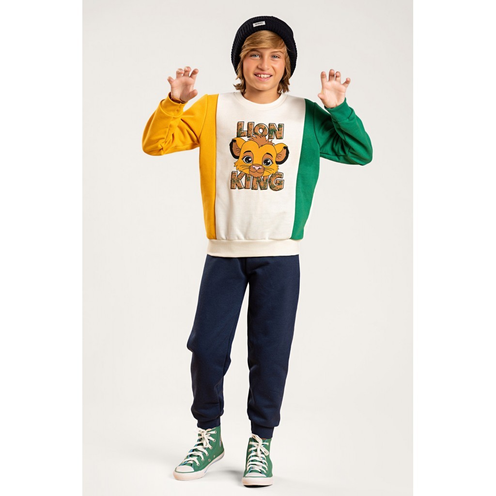 Conjunto Masculino Infantil Lion King