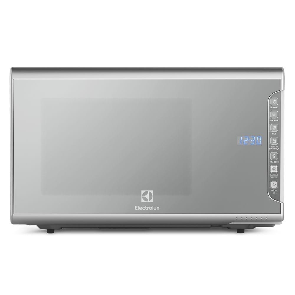 Micro-ondas Electrolux 31L cor Inox Espelhado com Painel Integrado e Função Tira Odor (MI4...