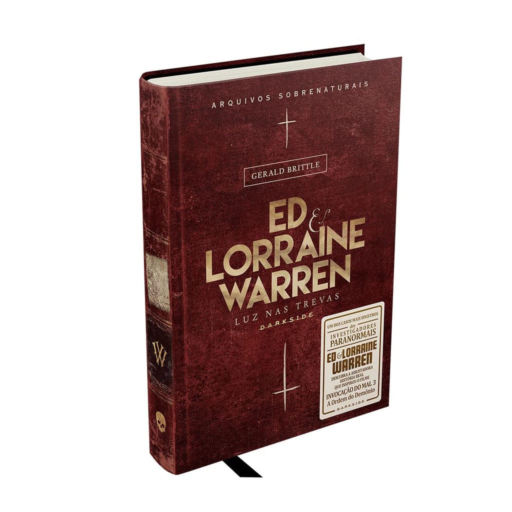ED E LORRAINE WARREN - LUZ NAS TREVAS - DARKSIDE em Oferta na Shopee