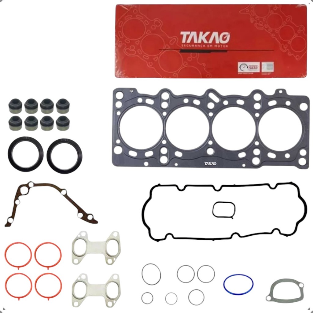 Jogo De Juntas Metal Do Motor C Retentor Palio Siena Fiorino Strada Uno 1.0 1.3 8v Fire em Oferta na Shopee