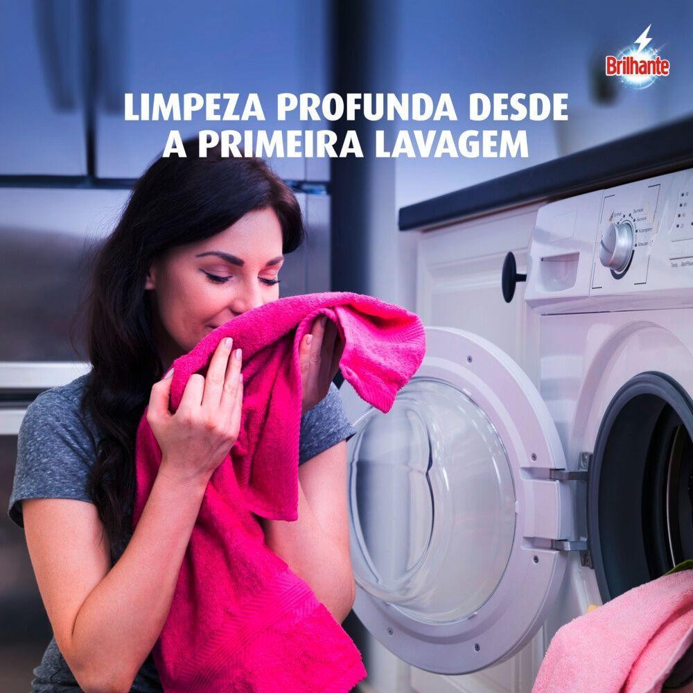 Kit 3 Sabão Líquido Brilhante Limpeza Total 3L - Home & Living