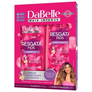 Shampoo 250ml + Condicionador Dabelle Resgata Fios 200ml em Oferta na Shopee