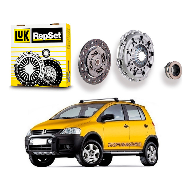 Kit Embreagem Luk Original Crossfox 1.6 2005 A 2009 - Spare Parts and Accessories for Vehicles