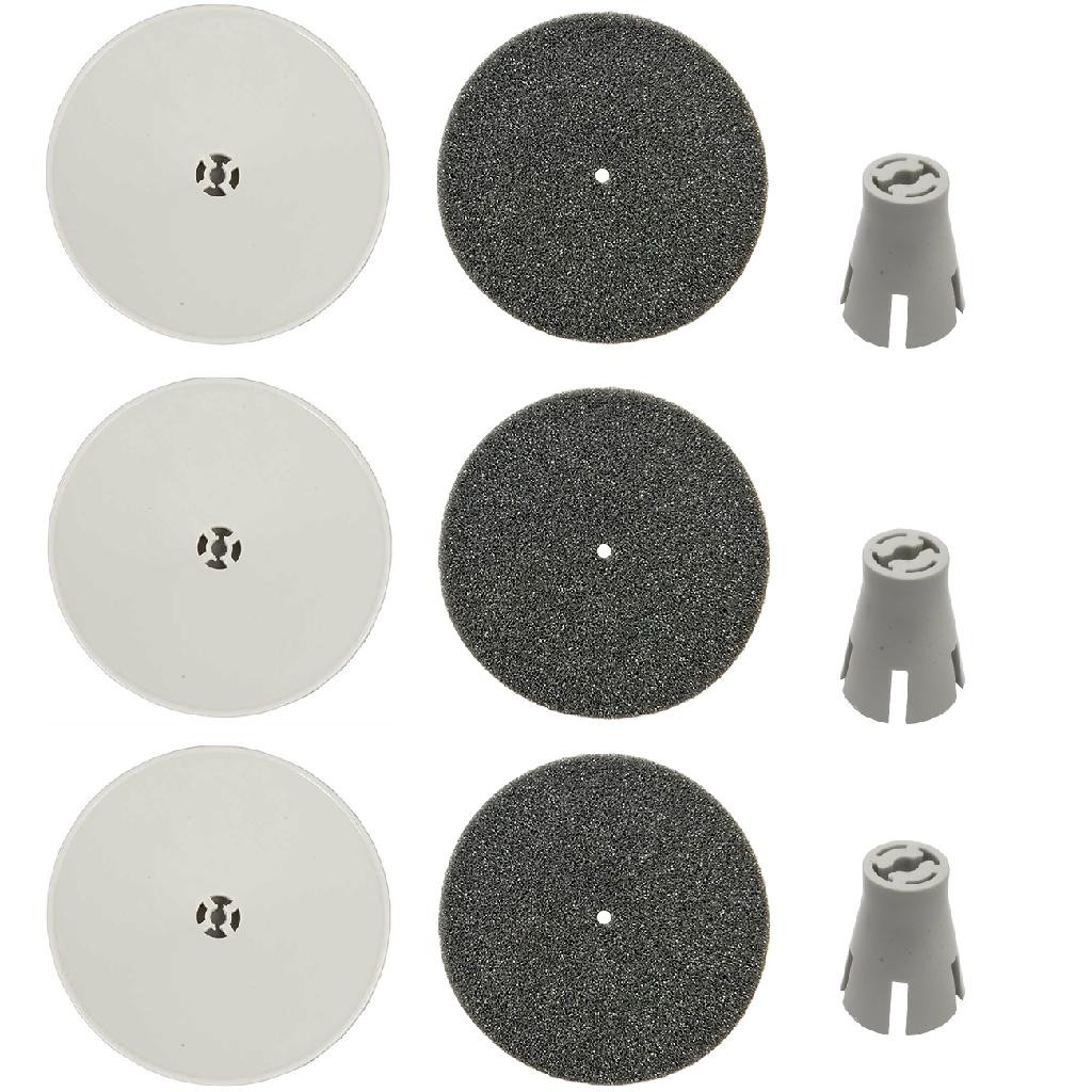 03 Prato Porta Fio Linha Espuma Copinho Cone Máquina Costura em Oferta na Shopee