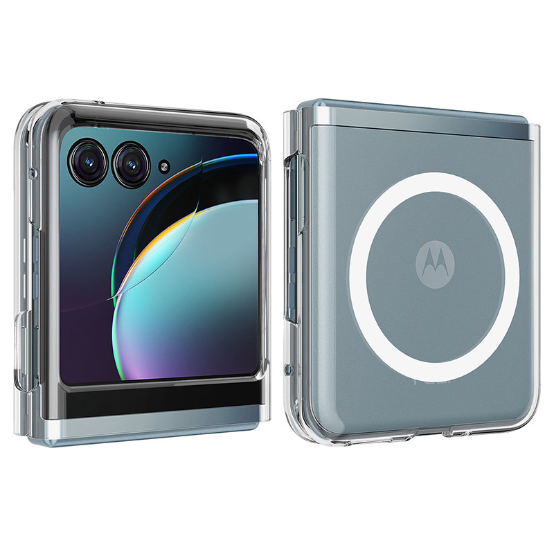 Capa Para Moto 60 Ultra Motorola Razr 50 Plus 2024 40 Transparente PC Atração Ma