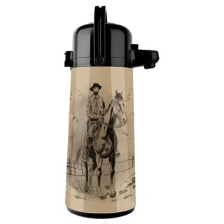 Garrafa Térmica Invicta Air Pot Tropeiro do Sul 1,8L, Ampola de Vidro - 100197182017 em Oferta na Shopee
