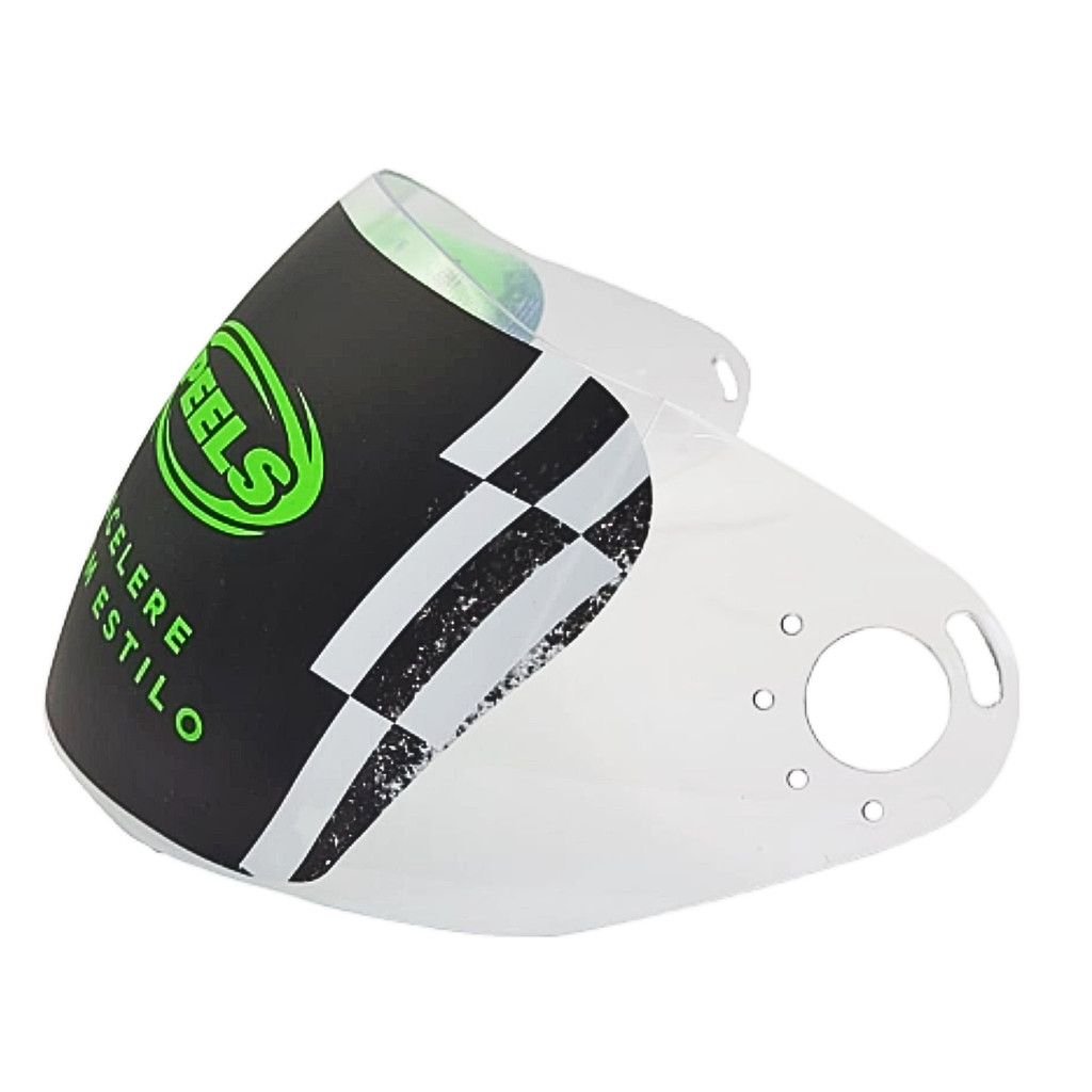 Viseira Cristal Capacete Peels Freeway Original em Oferta na Shopee