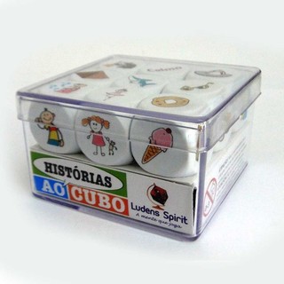 Histórias Ao Cubo Board Game Ludens Spirit Jogo de Dados