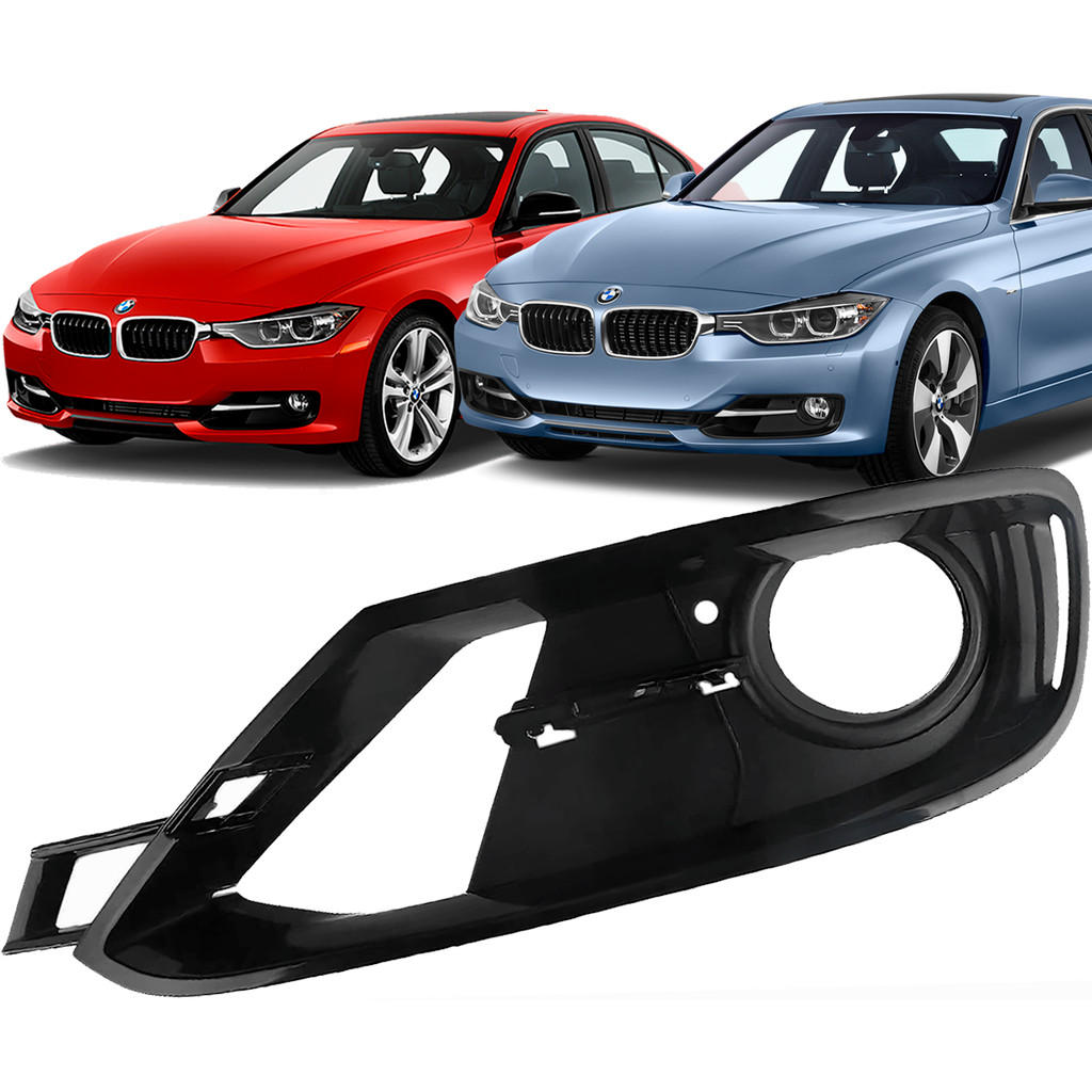 Grade Bmw 320i 328i Moldura Farol Milha Esquerdo GP Sport 2012 a 2015