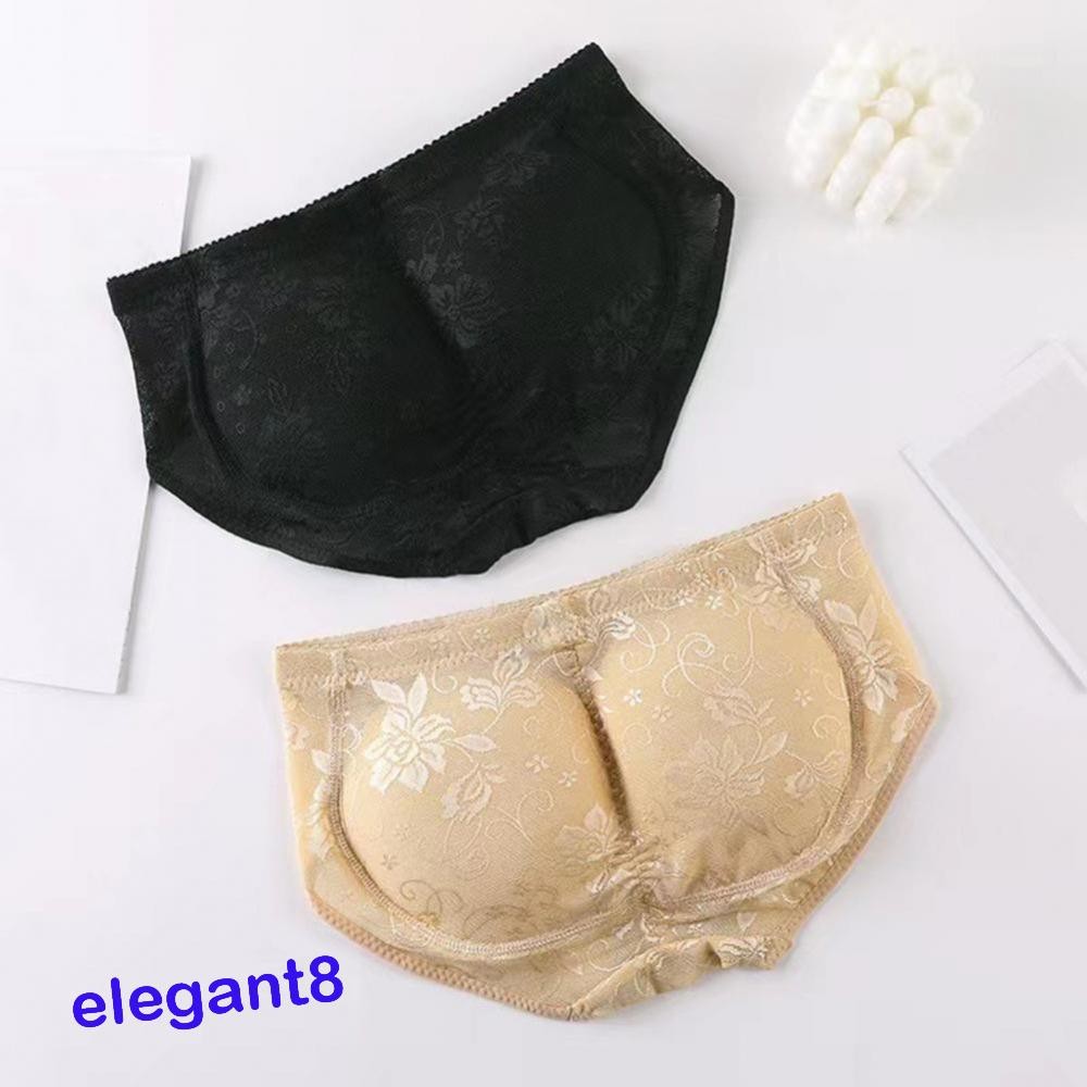 Roupa Íntima Acolchoada Elegante Para Bunda , Calcinha Modeladora De Quadril Com Renda Falsa , Cueca Corporal Sem Costur em Oferta na Shopee