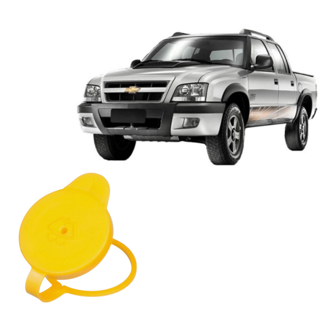 Tampa Reservatório Água Limpador Parabrisa Chevrolet S10 2000 2001 2002 2003 2004 2005 2006 2007 2008 2009 2010 2011