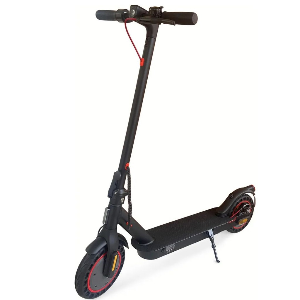 Patinete Elétrico Scooter Dobrável Pneus Maciço Farol Led