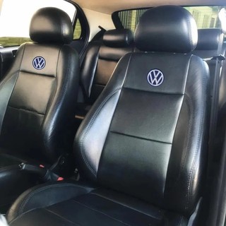 Capa de Banco Automotivo Carro Em Couro Volkswagen Gol Fox Voyage Spacefox Parati Promoção