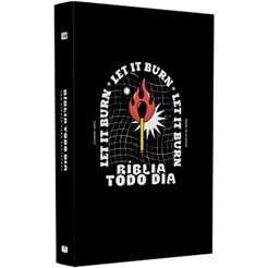 Bíblia Todo Dia com Espaço para Anotações | AM | Letra Normal | Capa Dura Let It Burn