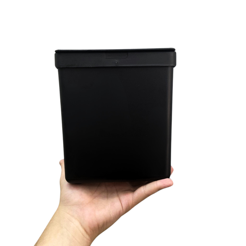 Lixeira De Cozinha 2,5 Litros Pia Tampa Bancada Esconde Sacola Abertura 90 Graus Banheiro Lavabo em Oferta na Shopee