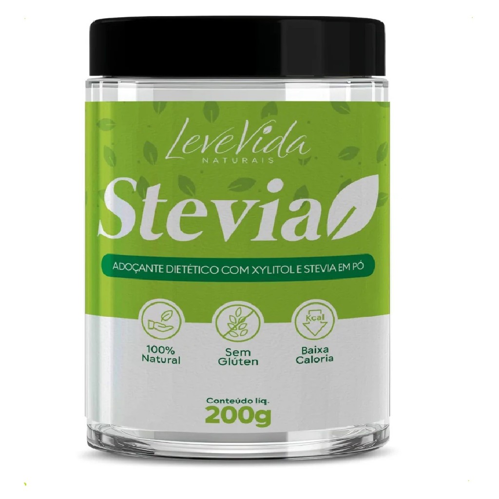 Adoçante Dietético  Stévia Estévia Natural 200G Não Amarga em Oferta na Shopee