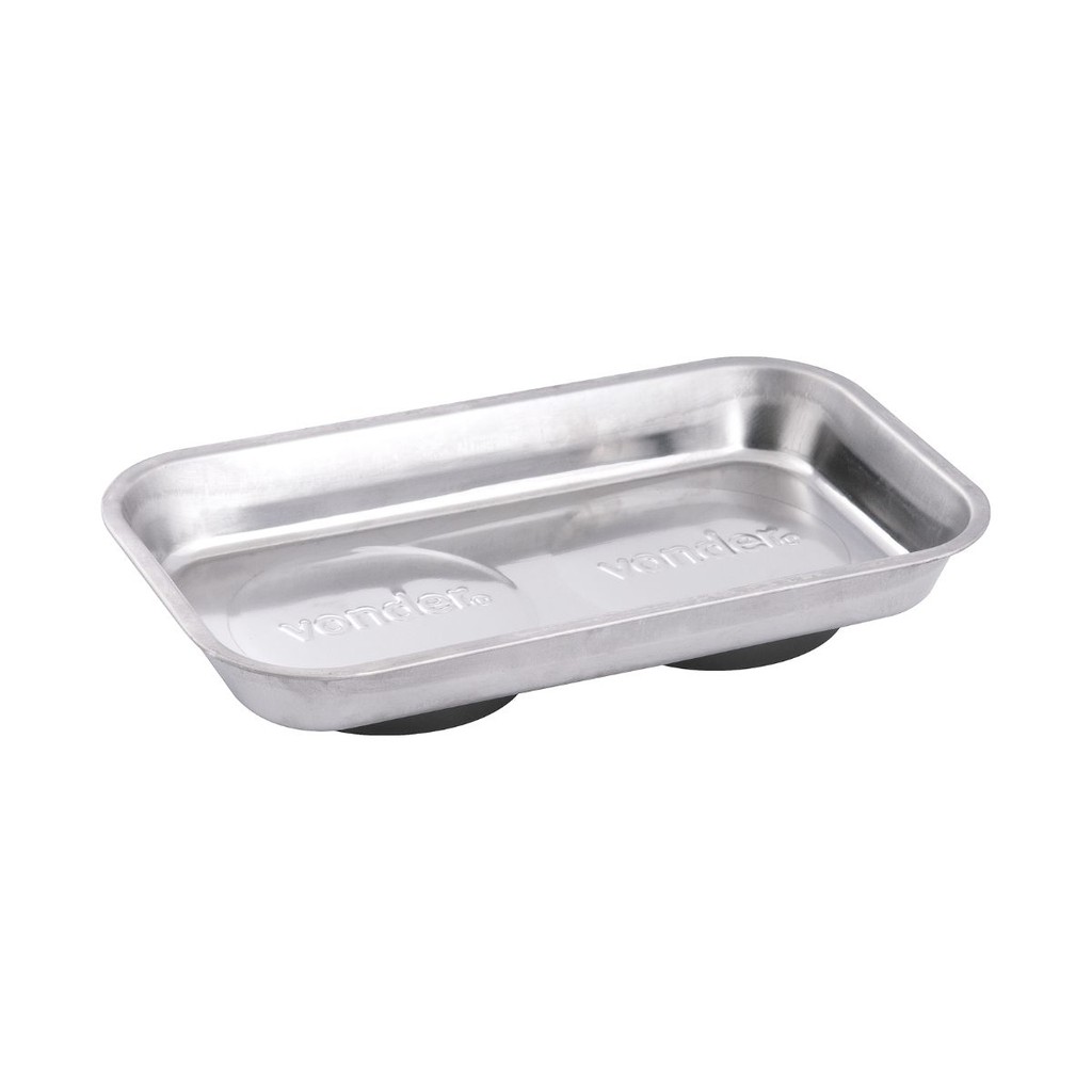 Bandeja magnética retangular inox 140mmx240mm VONDER em Oferta na Shopee