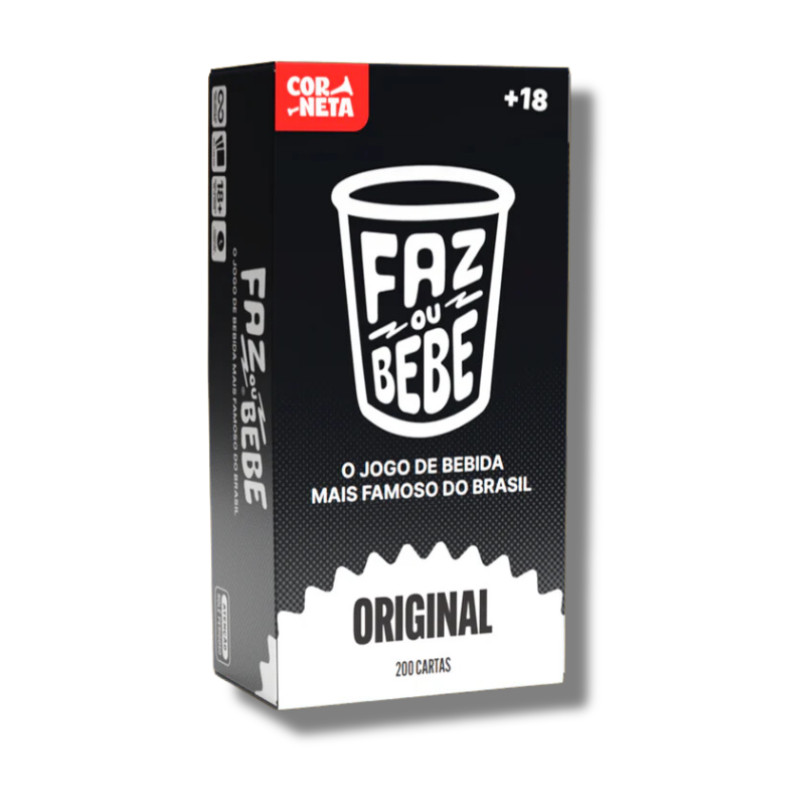 Faz ou Bebe Original - Drinking Game Linha Faz ou Bebe em Oferta na Shopee