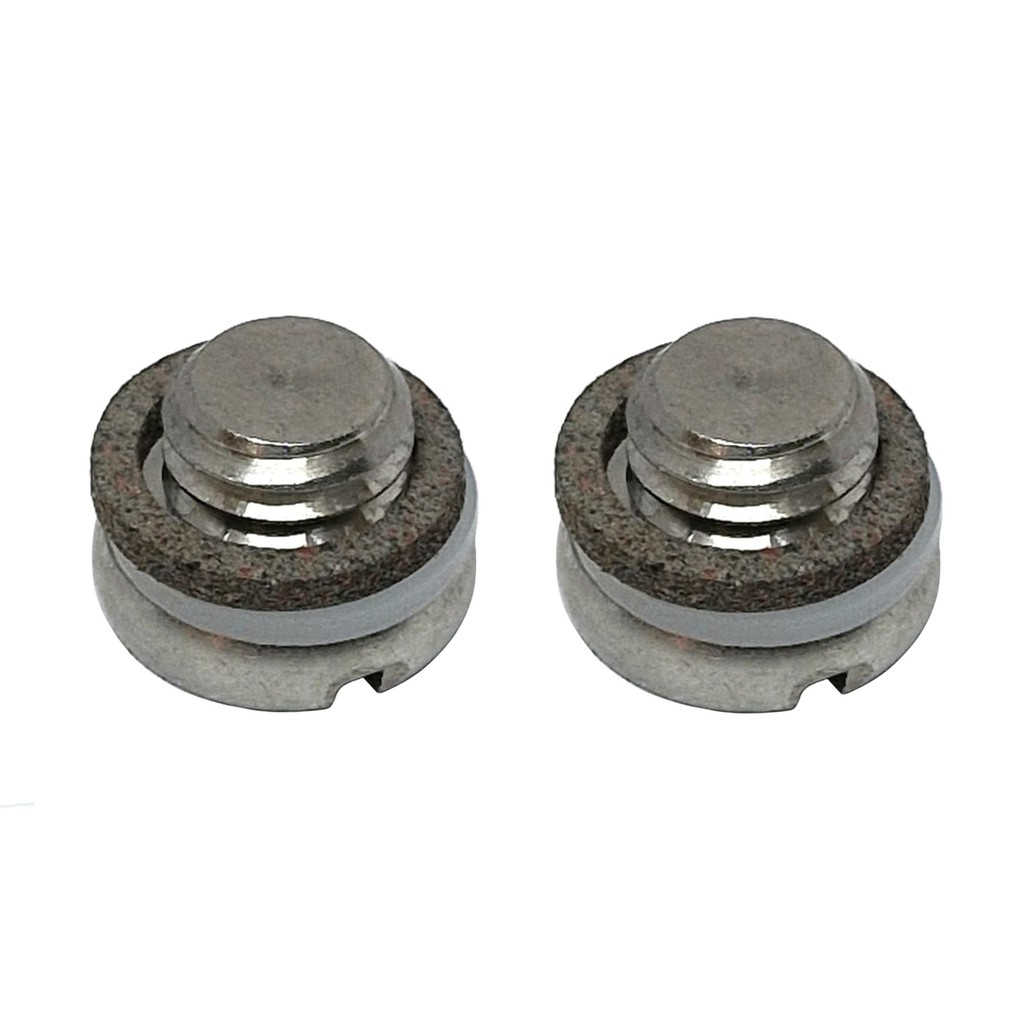 Par Anel + Bujão Óleo Inox Rabeta Motor Popa Johnson ETEC