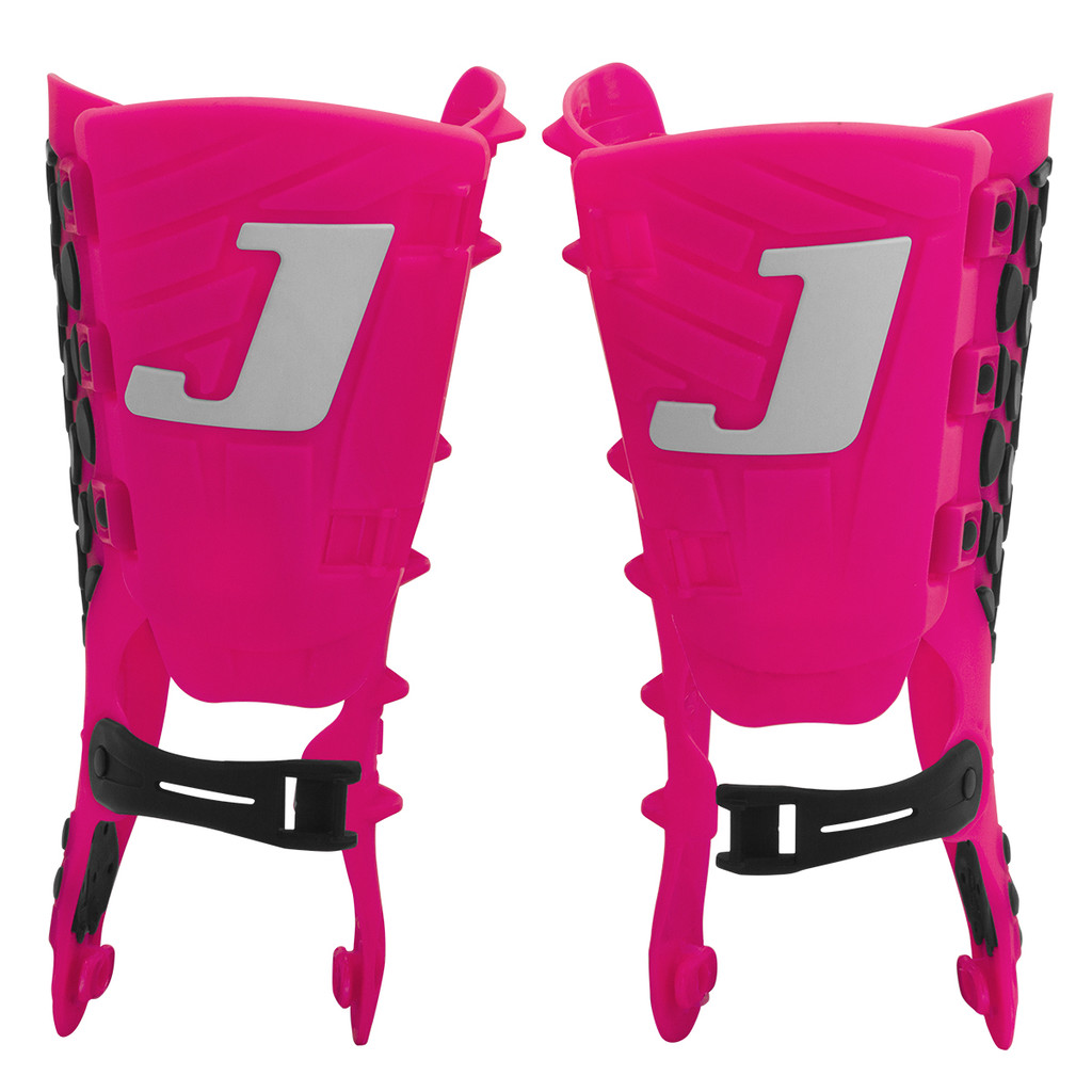 Par de Caneleiras Superiores Bota Jett Line Neon Em PU D60/D70 em Oferta na Shopee