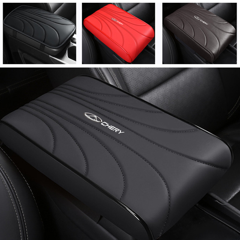 Chery Almofada de apoio de braço de espuma de couro espessado para automóveis Tiggo 5x 8 7 Pro 4 Omoda 5 E5 TJ-1 Face QQ