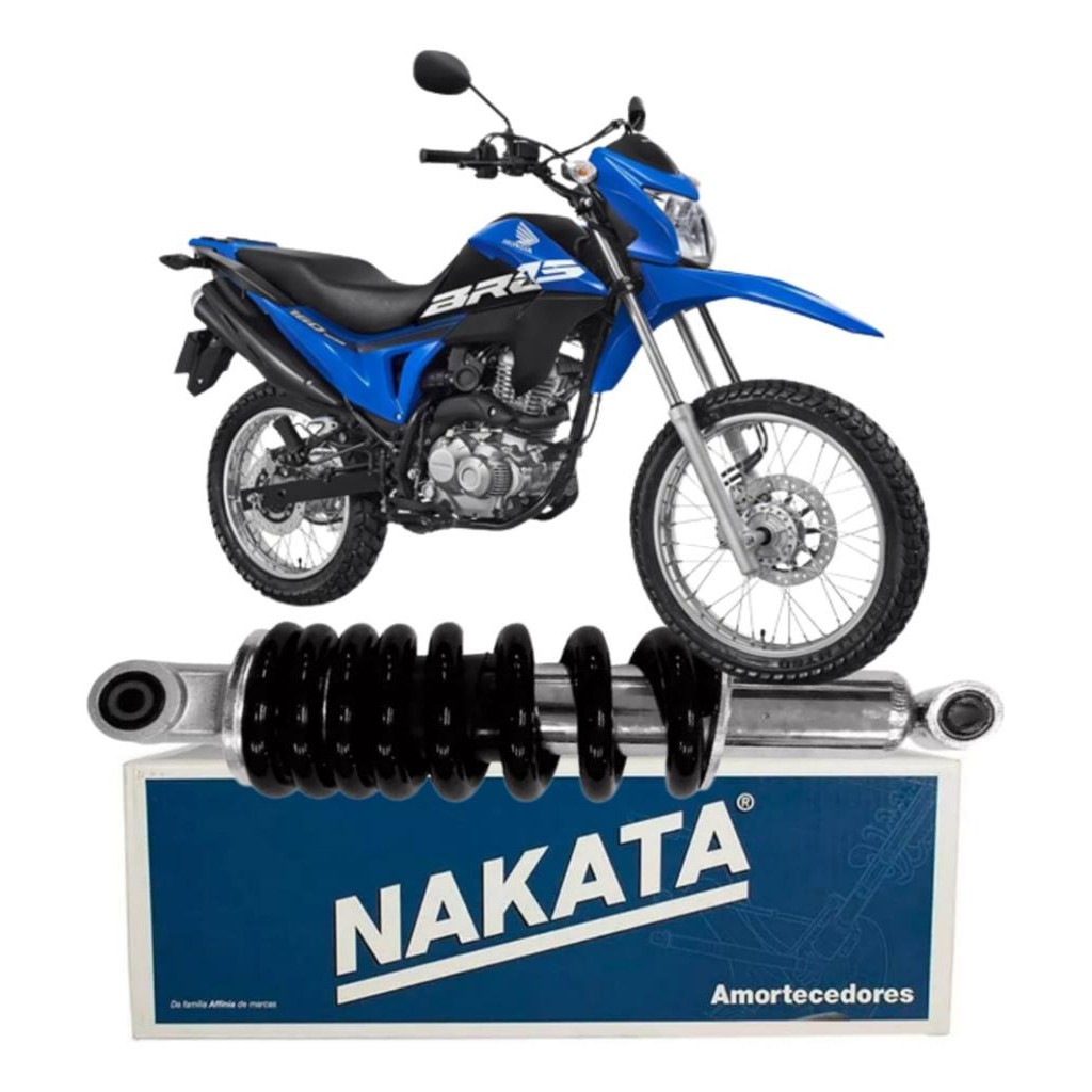 Amortecedor Traseiro Prolink Bros 125 150 160 2003 A 2019 Original NAKATA