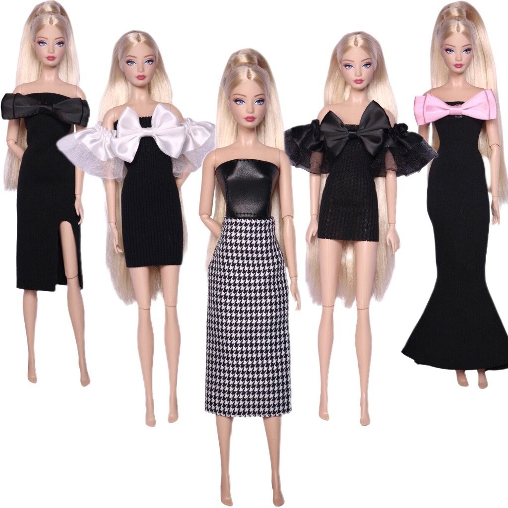 Roupas de boneca de 30cm, saias, vestidos de noite, roupas de boneca, brinquedos para meninas em Oferta na Shopee