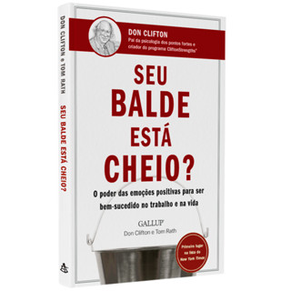 Livro Seu Balde Está Cheio? | Don Clifton em Oferta na Shopee