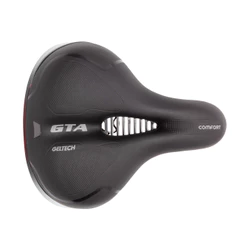 Selim Banco Bike Mtb Gta Comfort Gel Tech Refletor Com Elastomero