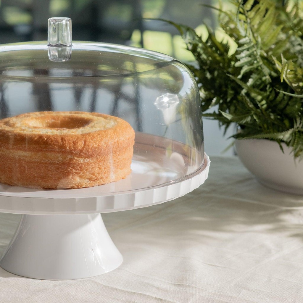 Boleira festa Ou com pé 25cm Linha Break em Oferta na Shopee