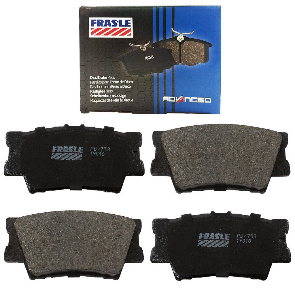 Pastilha Freio Traseira P/ Toyota Rav4 2.0 2.4 2.5 Frasle