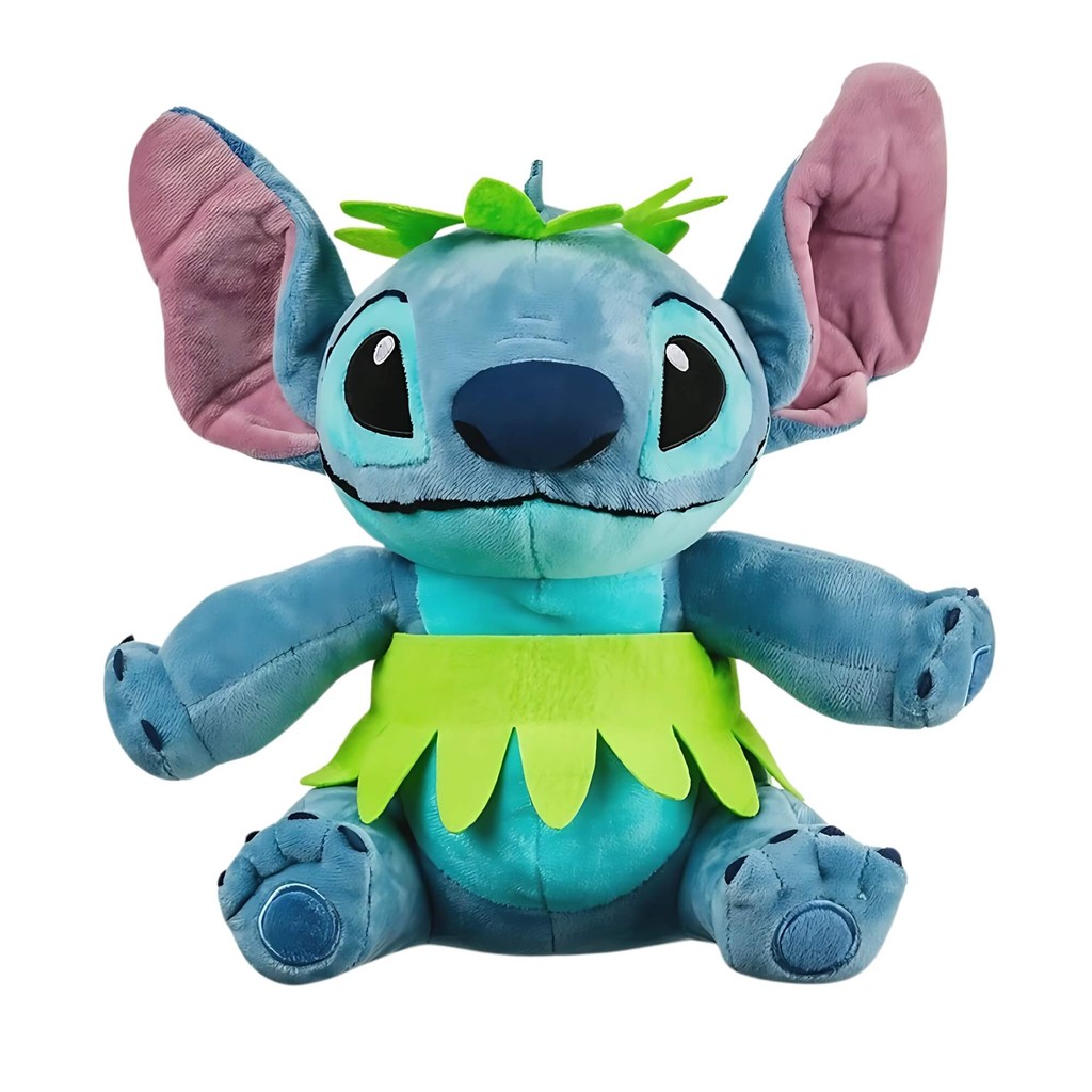 Brinquedo Pelúcia Stitch Hula Hula com Mecanismo Luz e Som 30cm Multikids Infantil Colecionável em Oferta na Shopee