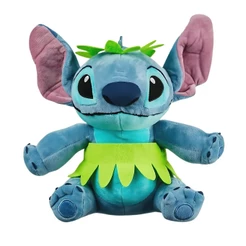 Brinquedo Pelúcia Stitch Hula Hula com Mecanismo Luz e Som 30cm Multikids Infantil Colecionável