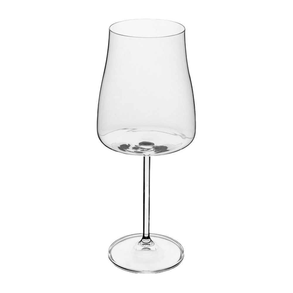 Jogo 6 Taça de Vinho Tinto Cristal Ecológico Titânio Transparente Alex 600ml Wolff
