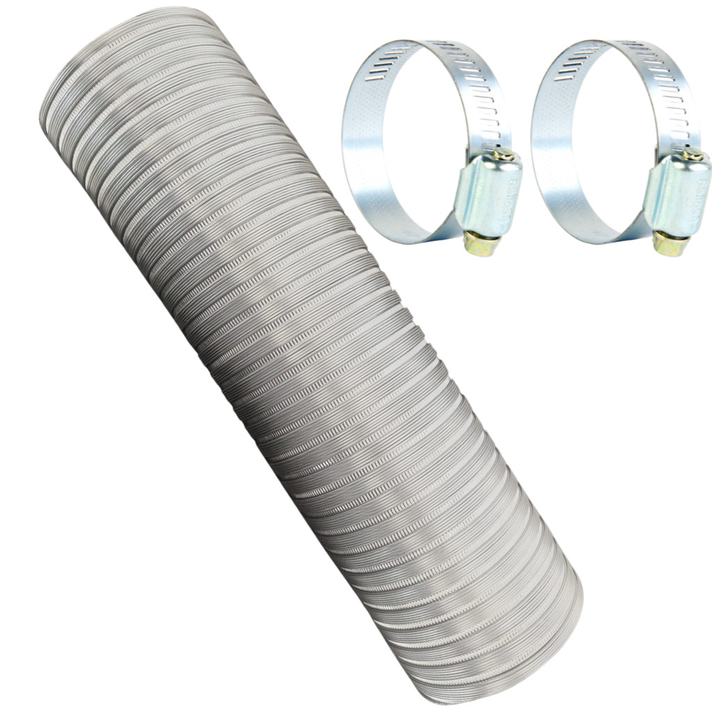 Duto Alumínio Coifa Depurador Semi Rígido 126mm X 2 metros