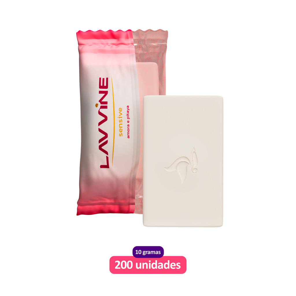 Kit 200 mini Sabonete 10g motel hotel pousada Airbnb doação flat spa luxo barra descartável