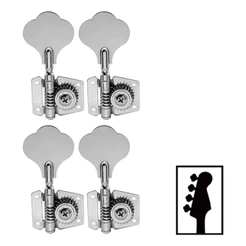 Tarraxas Baixo Jazz Bass 4 Cordas Linha Cromada Bm40cr