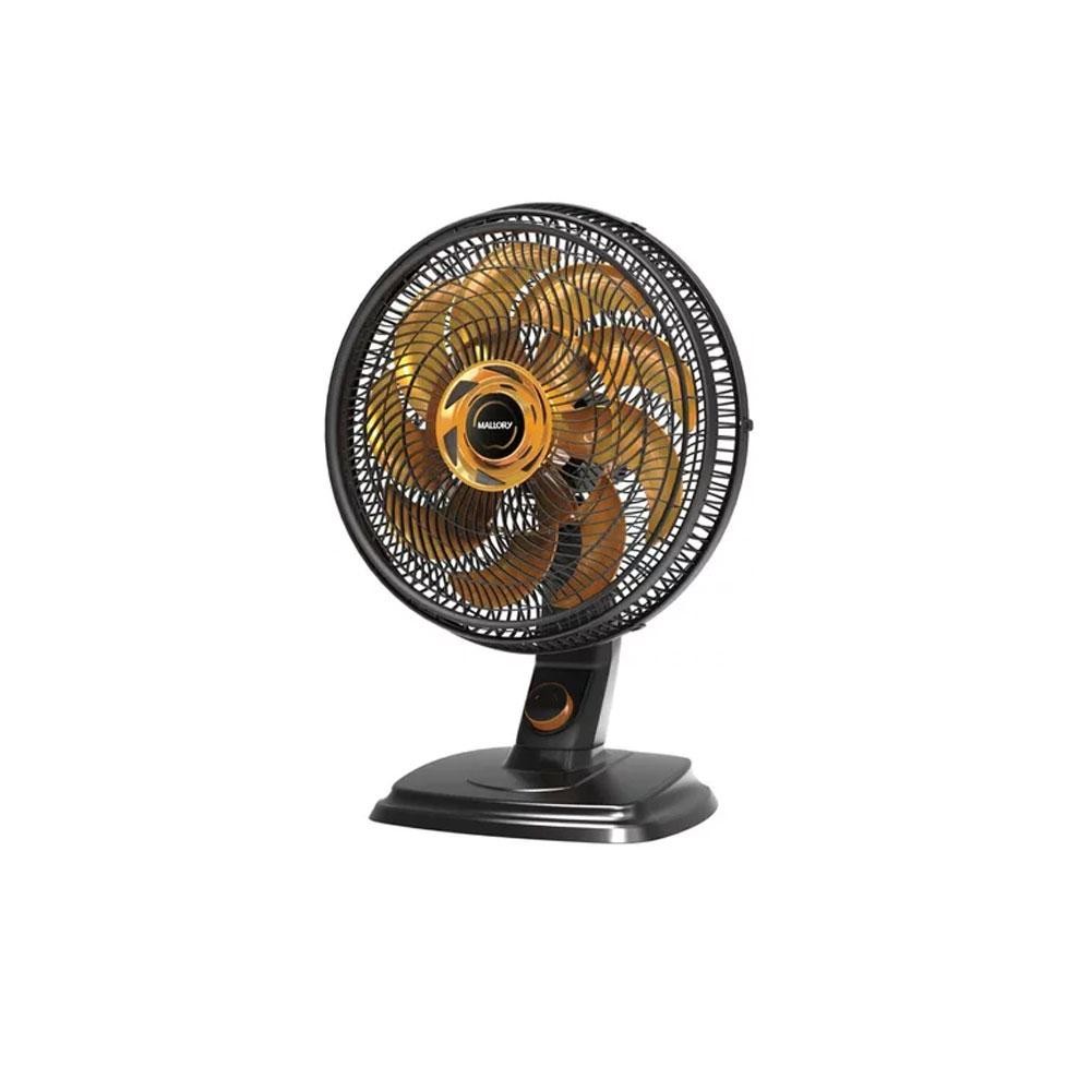 Ventilador Mesa 40Cm 15 Pás Ouro Mallory 127V em Oferta na Shopee