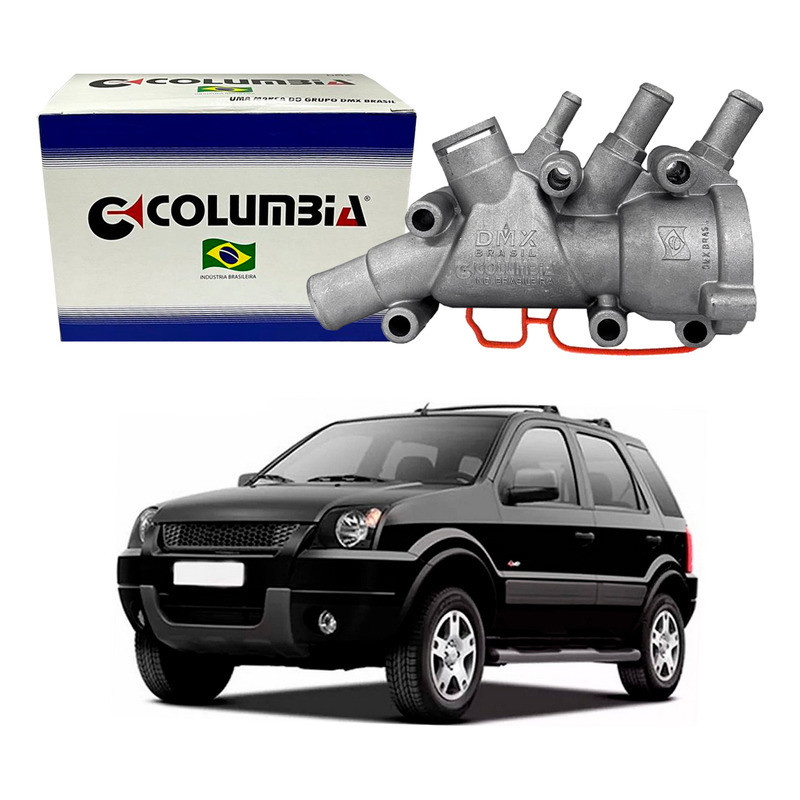 Carcaça Termostatica Ecosport 1.6 2003 A 2007 em Oferta na Shopee