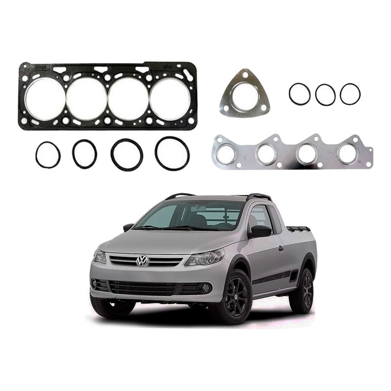 Jogo Junta Cabeçote Sabo Saveiro G5 1.6 8v 2009 A 2013 - Spare Parts and Accessories for Vehicles