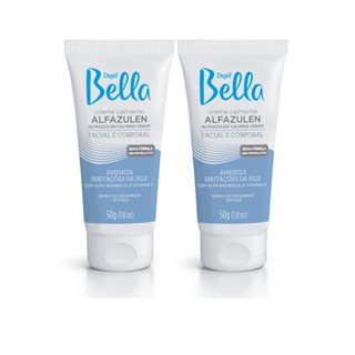 Kit 2 Creme Calmante Pós Depilação Corpo Rosto Depil Bella em Oferta na Shopee