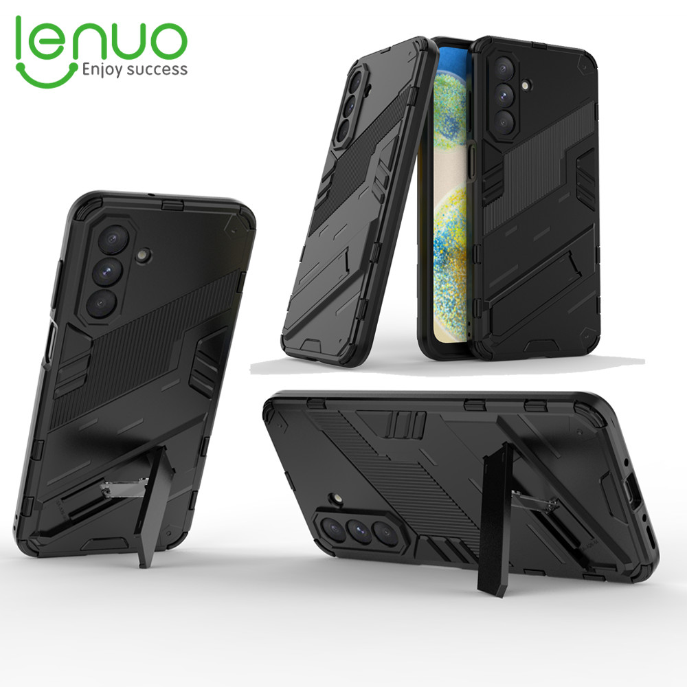 Lenuo Capa com suporte Para Samsung Galaxy A56 A36 A26 A55 A35 A25 A15 A54 S34 S14 A05S A05 4G 5G Capinha carcaça Case