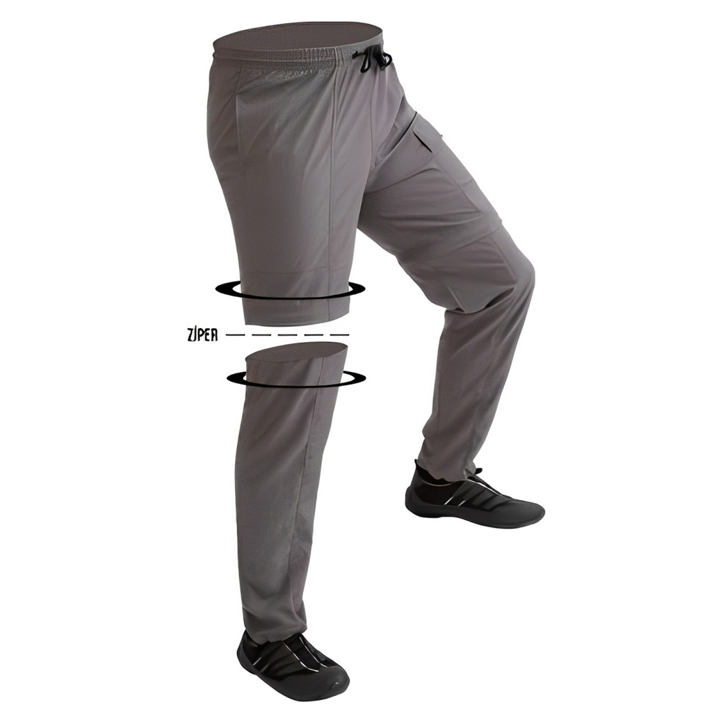 Calça Esportiva Bermuda Mar Negro Combat UV50+ Chumbo Pesca