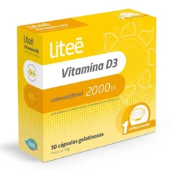 VITAMINA D3 2000 UI COM 30 CÁPSULAS
