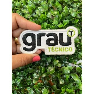 Patch Bordado Gráu técnico Termocolante Fácil Aplicação grau tecnico