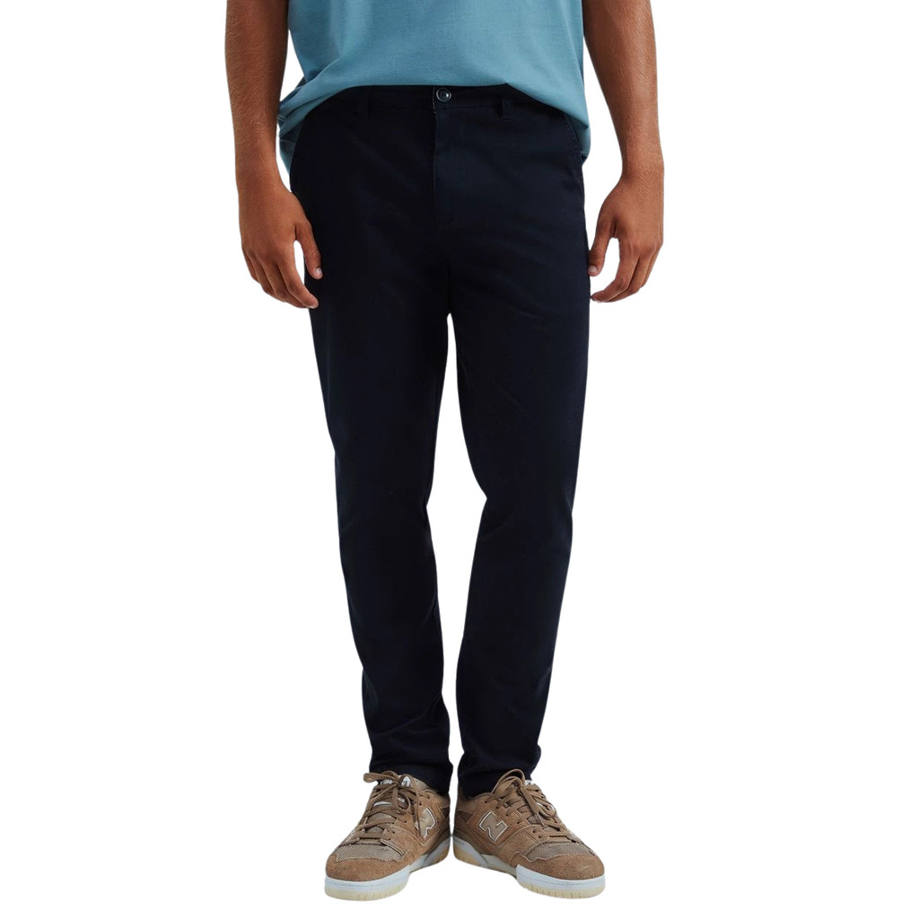 Calça Hering Masculino Slim Chino Preto
