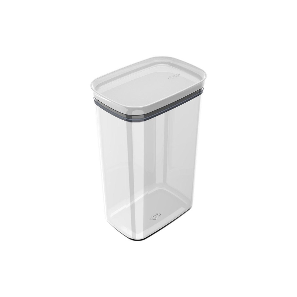 Pote hermético organizador retangular Ou 2,3L Linha Block em Oferta na Shopee