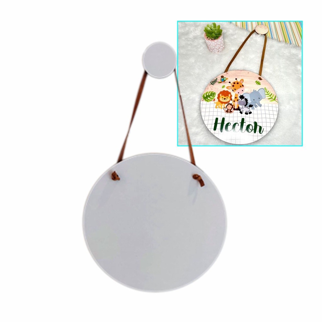 10 Enfeites Porta Maternidade MDF Sublimação Decoração Quarto Bebê em Oferta na Shopee