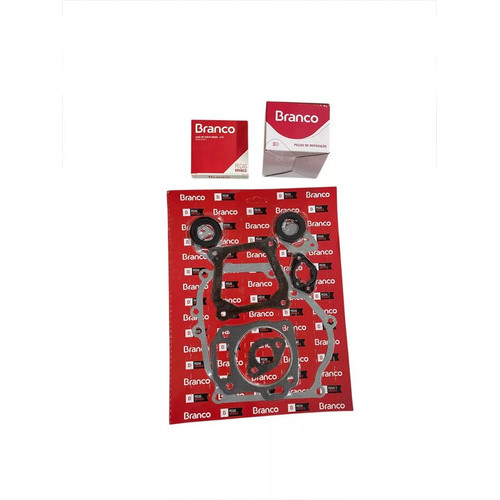 Kit Juntas Motor Estacionário 5,5/ 6,5 HP/ 7HP – Pistão e Anel STD 68 mm  Completo de Vedação